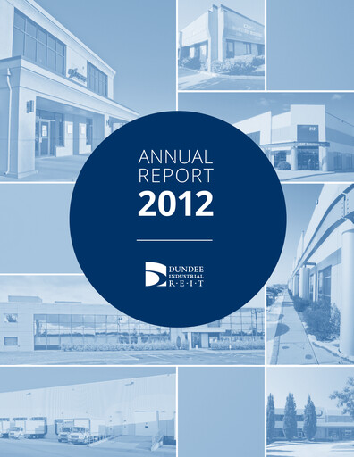 Thumbnail Dream Industrial REIT Annual Report 2012