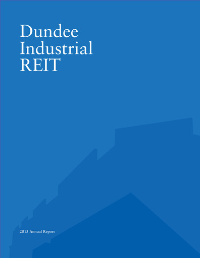 Thumbnail Dream Industrial REIT Annual Report 2013