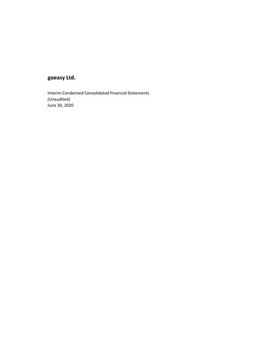 Miniature goeasy Rapport trimestriel 2020-q2