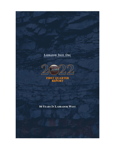 Thumbnail Labrador Iron Ore Royalty Corp. Quarterly Report 2022-q1