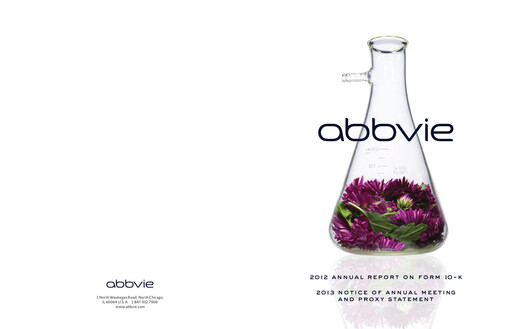 Thumbnail AbbVie Annual Report 2012
