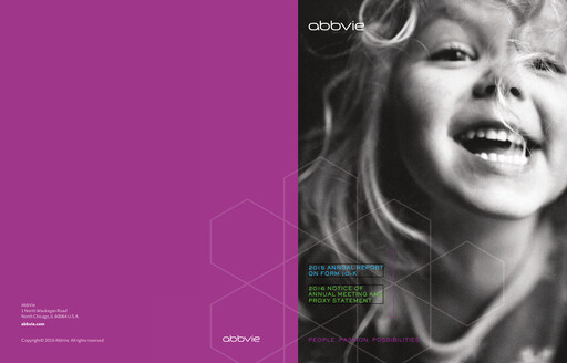 Thumbnail AbbVie Annual Report 2015
