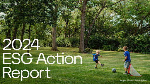 Thumbnail AbbVie ESG Report 2024