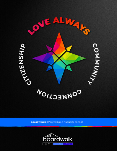 Thumbnail Boardwalk Real Estate Investment Trust Annual Report 2022