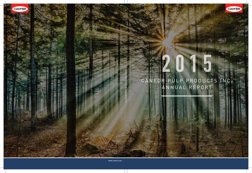 Thumbnail Canfor Annual Report 2015