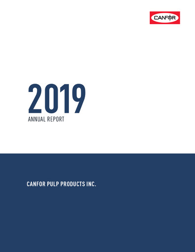 Thumbnail Canfor Annual Report 2019