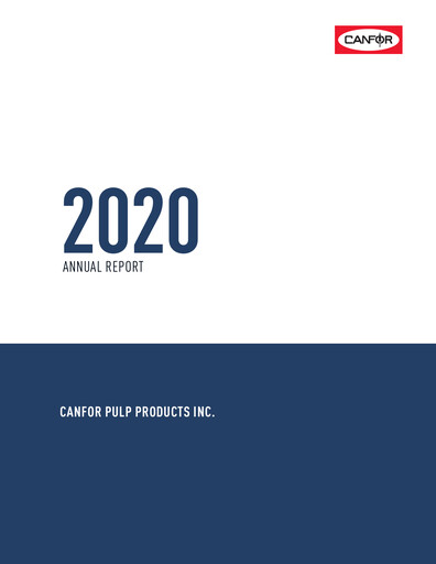 Thumbnail Canfor Annual Report 2020