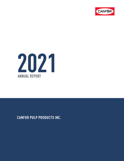 Thumbnail Canfor Annual Report 2021