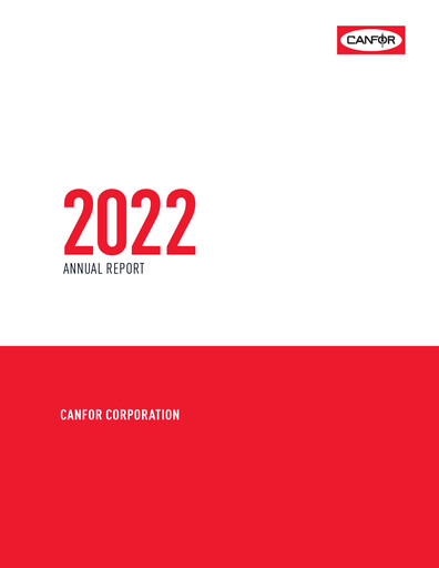 Thumbnail Canfor Annual Report 2022