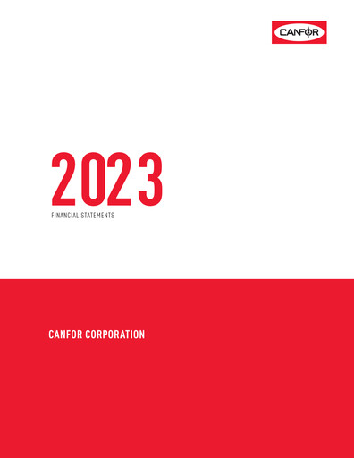 Thumbnail Canfor Financial Statement 2023