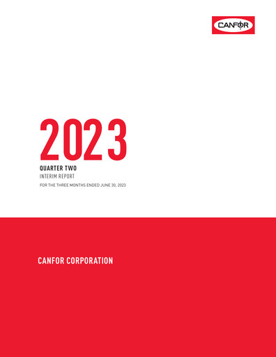 Vorschaubild Canfor Quartalsbericht 2023-q2