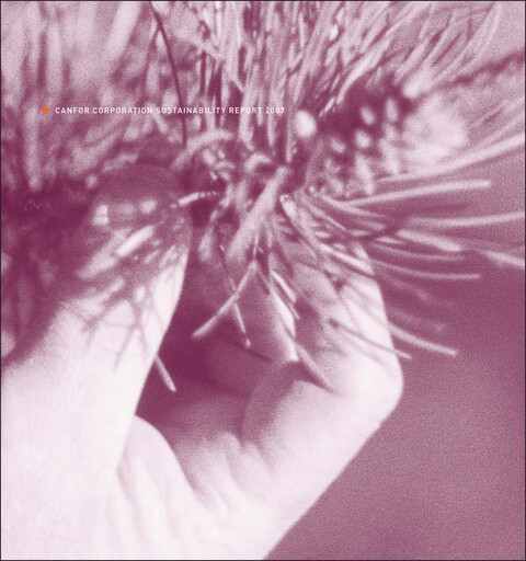 Thumbnail Canfor Sustainability Report 2007