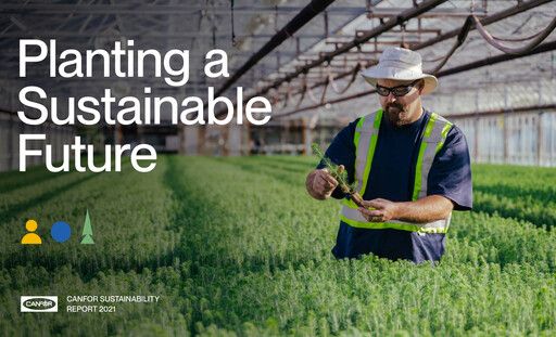 Thumbnail Canfor Sustainability Report 2021
