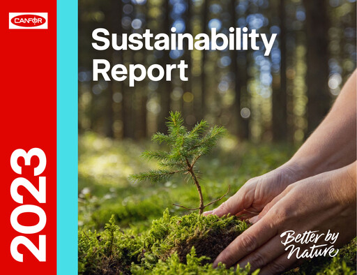 Thumbnail Canfor Sustainability Report 2023