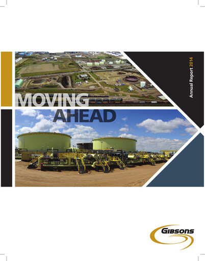 Thumbnail Gibson Energy Annual Report 2014