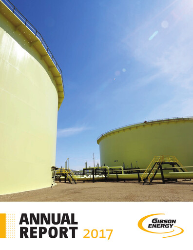 Thumbnail Gibson Energy Annual Report 2017