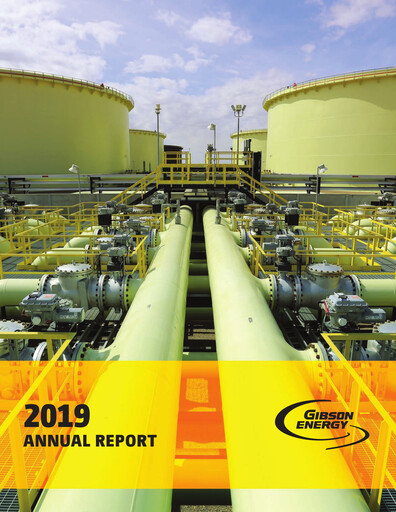 Thumbnail Gibson Energy Annual Report 2019