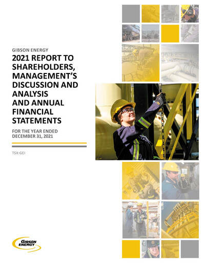 Thumbnail Gibson Energy Annual Report 2021