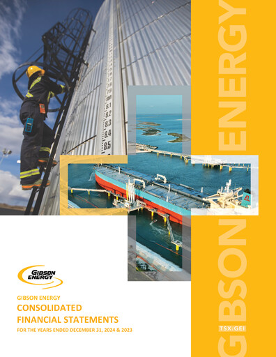 Thumbnail Gibson Energy Financial Statement 2024