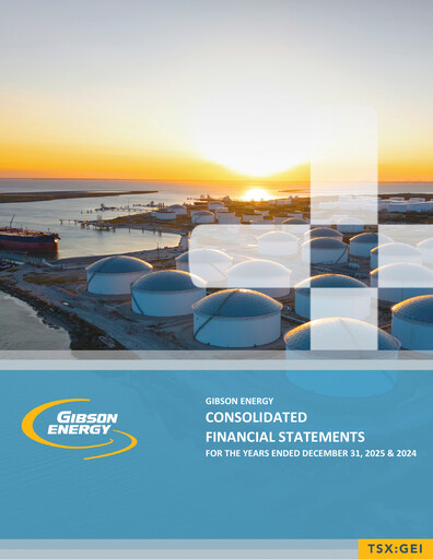 Thumbnail Gibson Energy Financial Statement 2025