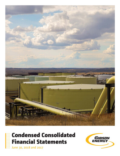 Thumbnail Gibson Energy Quarterly Report 2018-q2