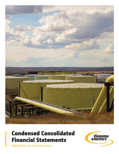 Thumbnail Gibson Energy Quarterly Report 2018-q3