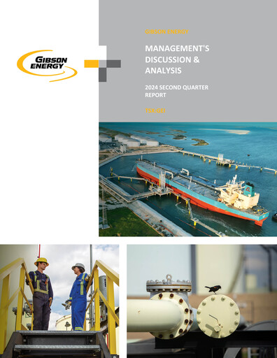 Thumbnail Gibson Energy Quarterly Report 2024-q2