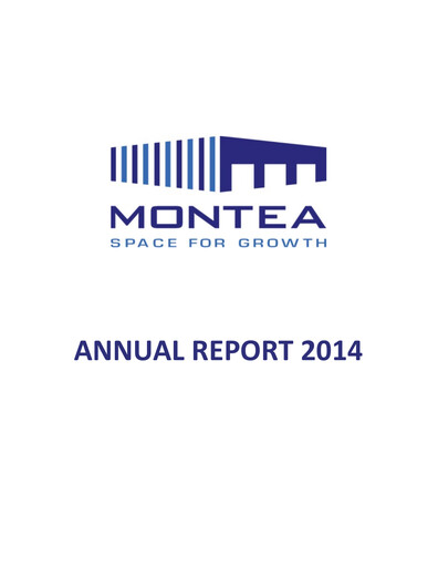 Thumbnail Montea Comm Annual Report 2014