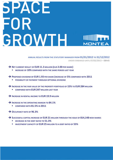 Thumbnail Montea Comm Financial Report 2012