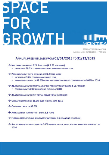 Thumbnail Montea Comm Financial Report 2015