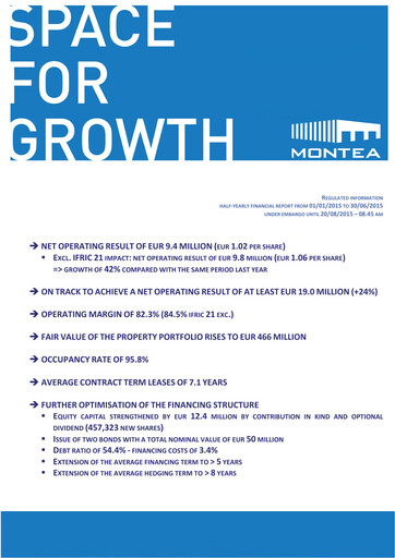 Thumbnail Montea Comm Half-year Report 2015-h1