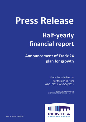 Thumbnail Montea Comm Half-year Report 2021-h1