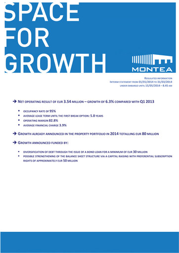 Thumbnail Montea Comm Quarterly Report 2014-q1