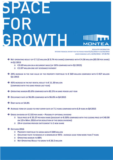 Thumbnail Montea Comm Quarterly Report 2016-q1