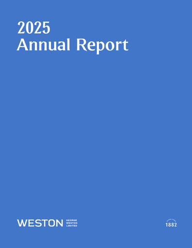 Thumbnail George Weston Annual Report 2025