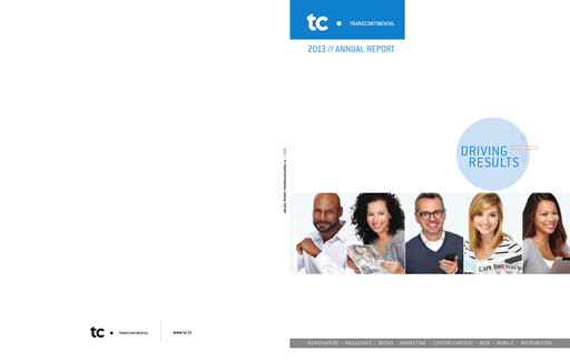 Thumbnail Transcontinental Annual Report 2013