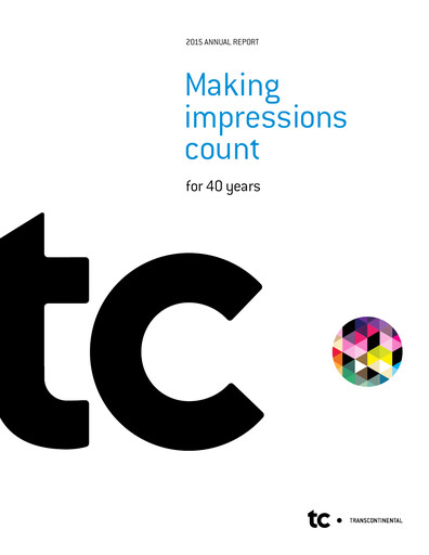 Thumbnail Transcontinental Annual Report 2015
