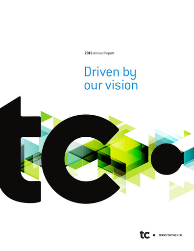 Thumbnail Transcontinental Annual Report 2016
