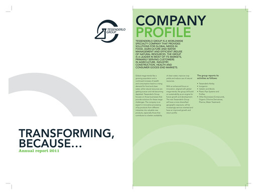 Thumbnail Tessenderlo Group Annual Report 2011