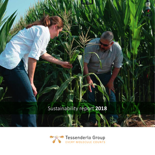 Miniature Tessenderlo Group Rapport de durabilité 2018