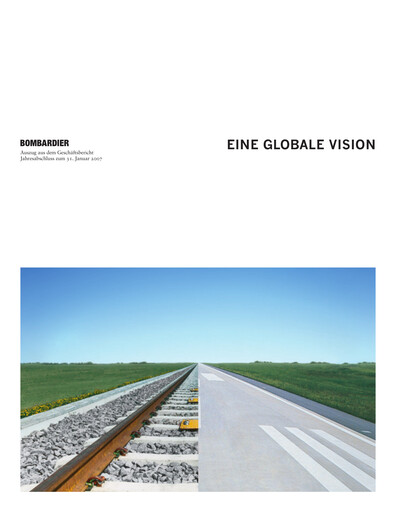 Thumbnail Bombardier Annual Report 2007