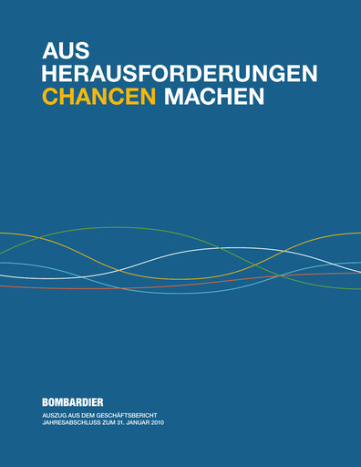 Thumbnail Bombardier Annual Report 2010