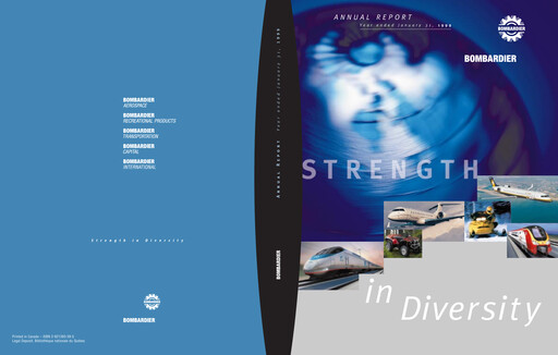 Thumbnail Bombardier Annual Report 1998