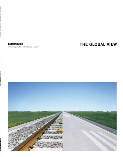 Thumbnail Bombardier Annual Report 2006