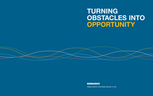Thumbnail Bombardier Annual Report 2009