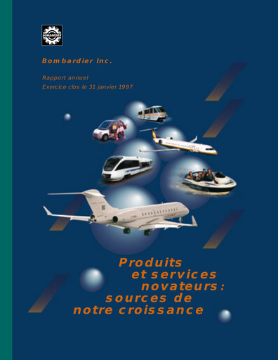 Thumbnail Bombardier Annual Report 1997