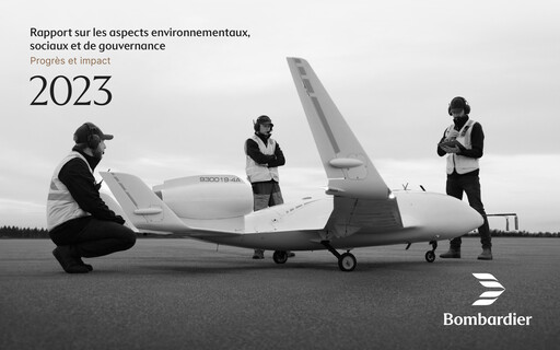 Vorschaubild Bombardier ESG-Bericht 2023