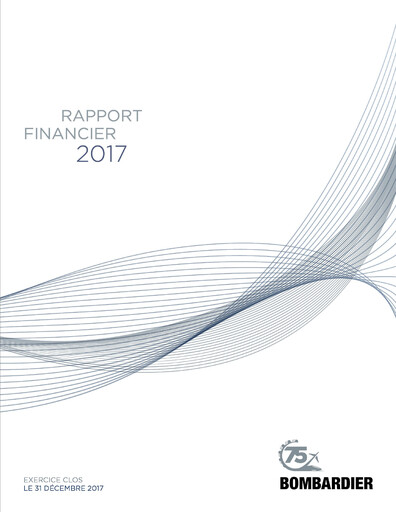Thumbnail Bombardier Financial Report 2017