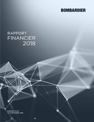 Thumbnail Bombardier Financial Report 2018