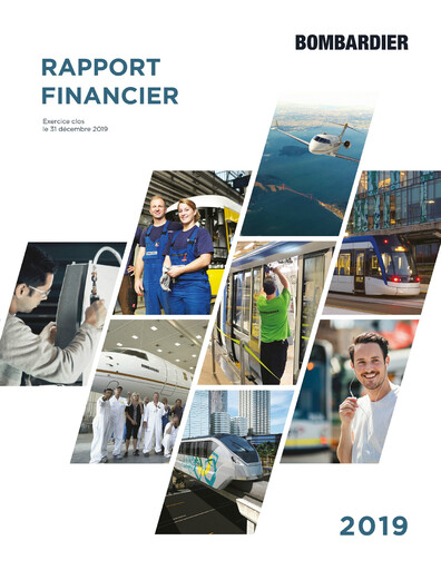 Thumbnail Bombardier Financial Report 2019